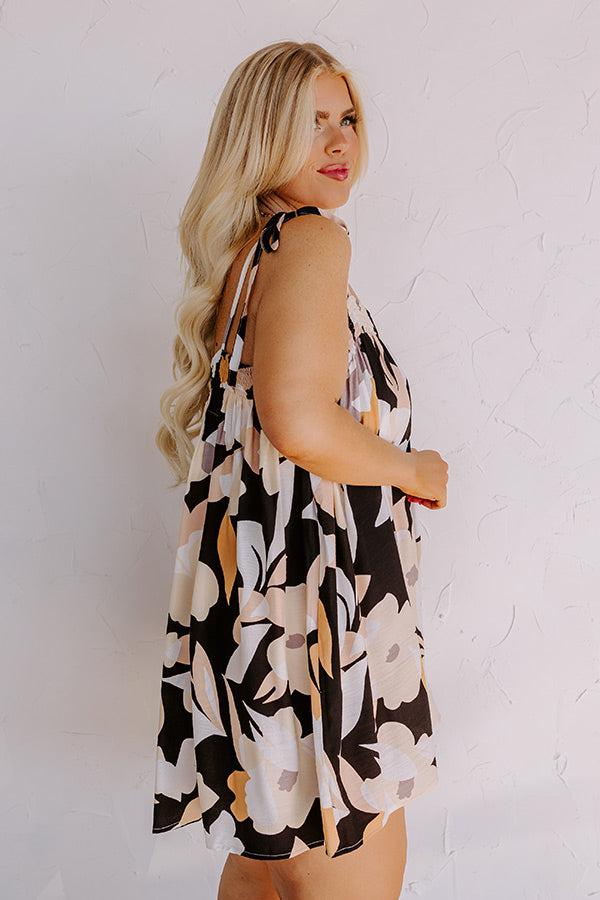 Bloom With A View Romper In Black Curves Product Image