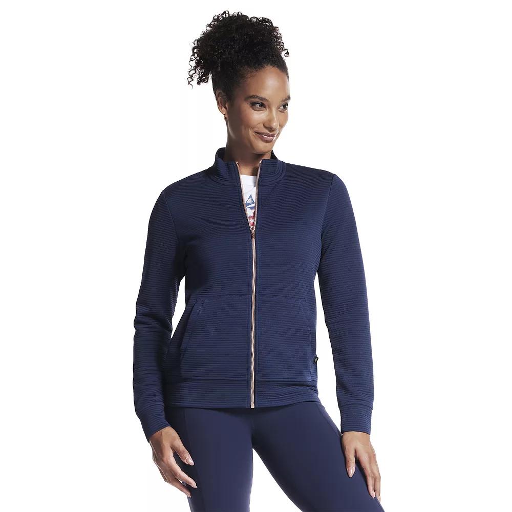 Women's Skechers® GOWALK™ Everywhere Zip-Up Jacket, Size: XL, Blue Iris Product Image