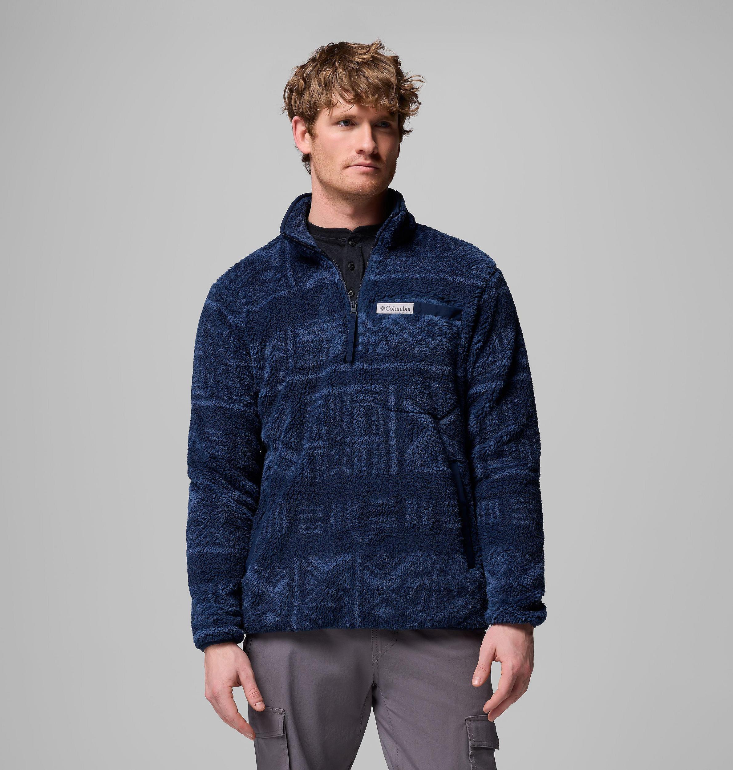 Columbia Mens Rugged Ridge High Pile Half Zip Jacket- Product Image