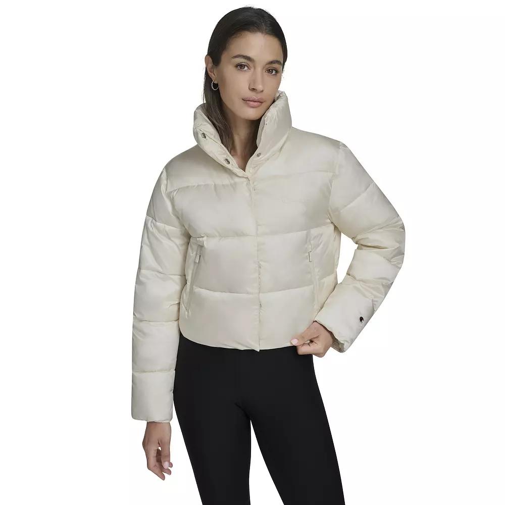 Juniors' Champion® Cropped Puffer Jacket, Women's,  Product Image