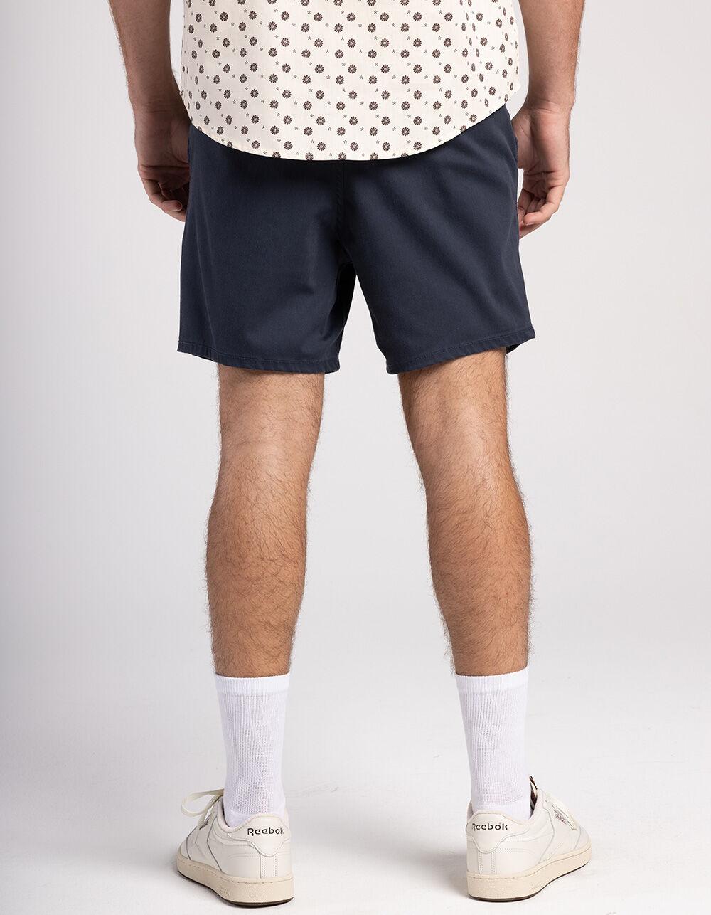 RSQ Mens Shorter 6" Chino Shorts - WASHED NAVY Product Image