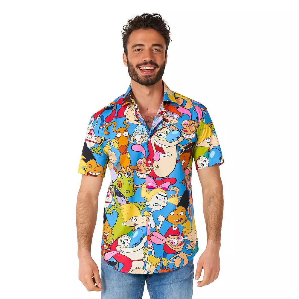Men's OppoSuits Nickelodeon Cartoons Shirt,  Product Image