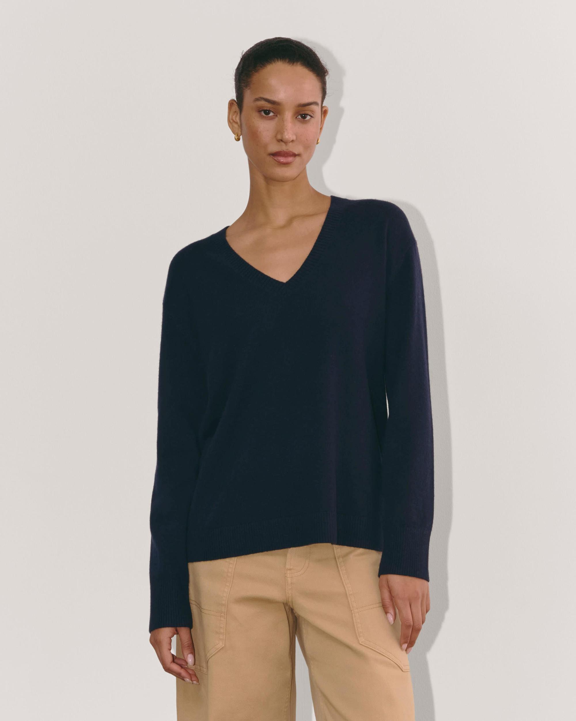 Womens Classic V in Cashmere Sweater by Everlane Product Image