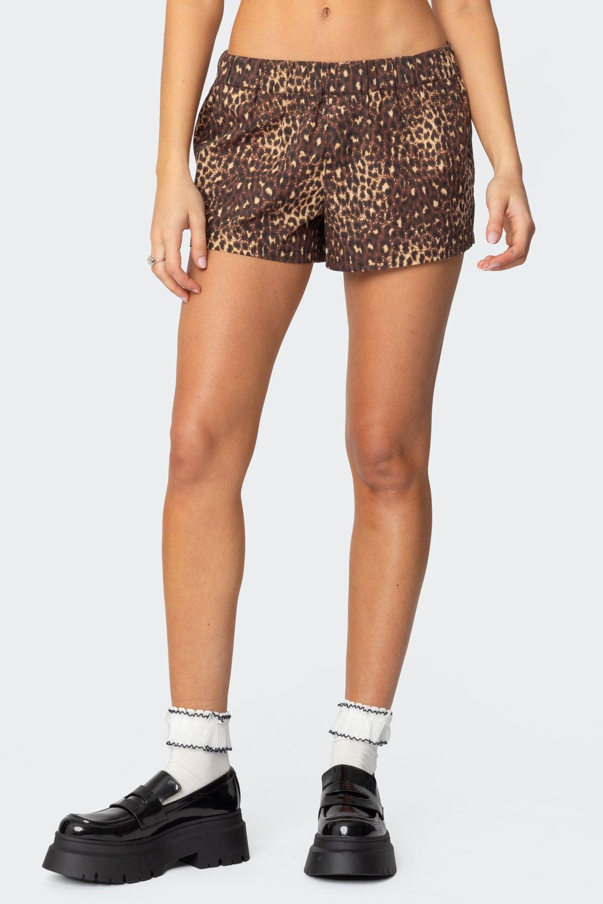 Leopard Printed Boxer Shorts Product Image