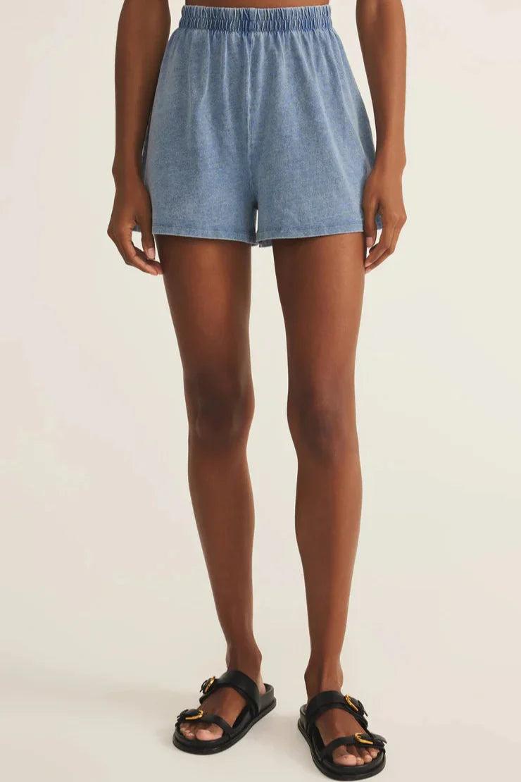 Z Supply Scout Jersey Denim Short Product Image