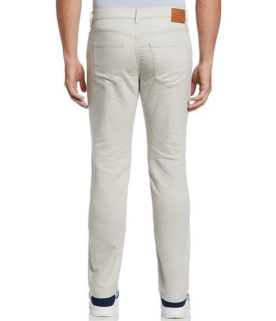 Perry Ellis Slim Fit Stretch Anywhere 5-Pocket Pants Product Image