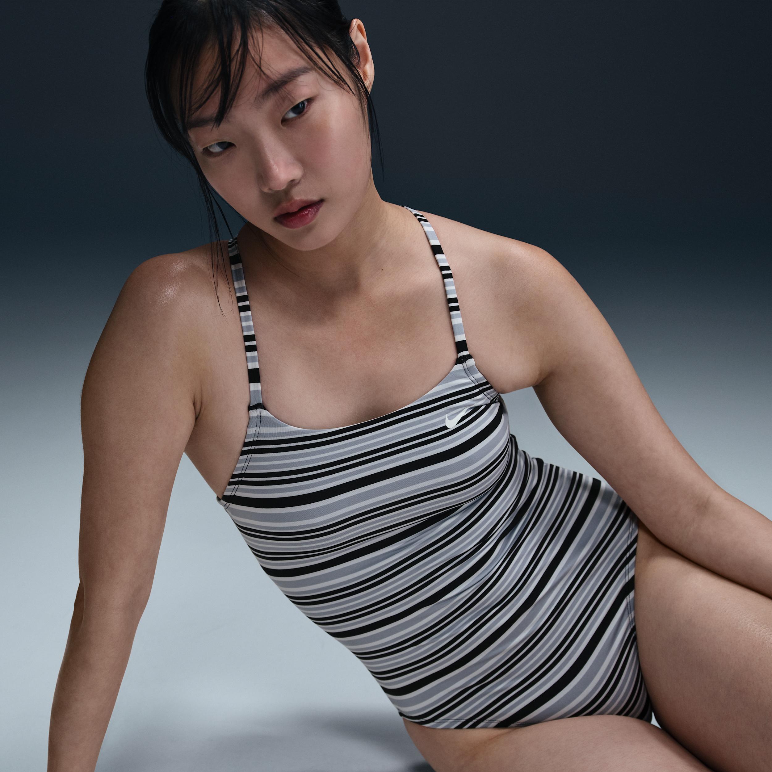 Nike Womens Swim Lace-Up One-Piece | NESSF286-001 Product Image