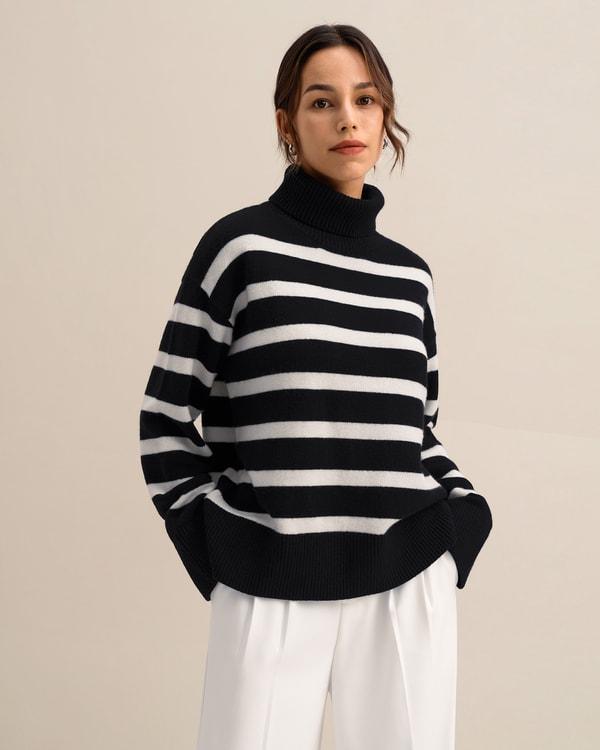 Tarra Stripe Sweater Product Image