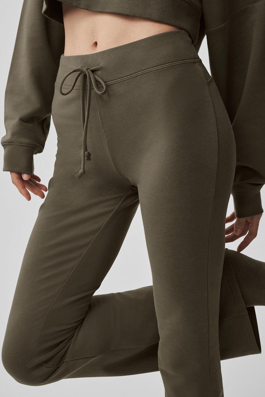 Sway Bootcut Sweatpant - Olive Tree Product Image