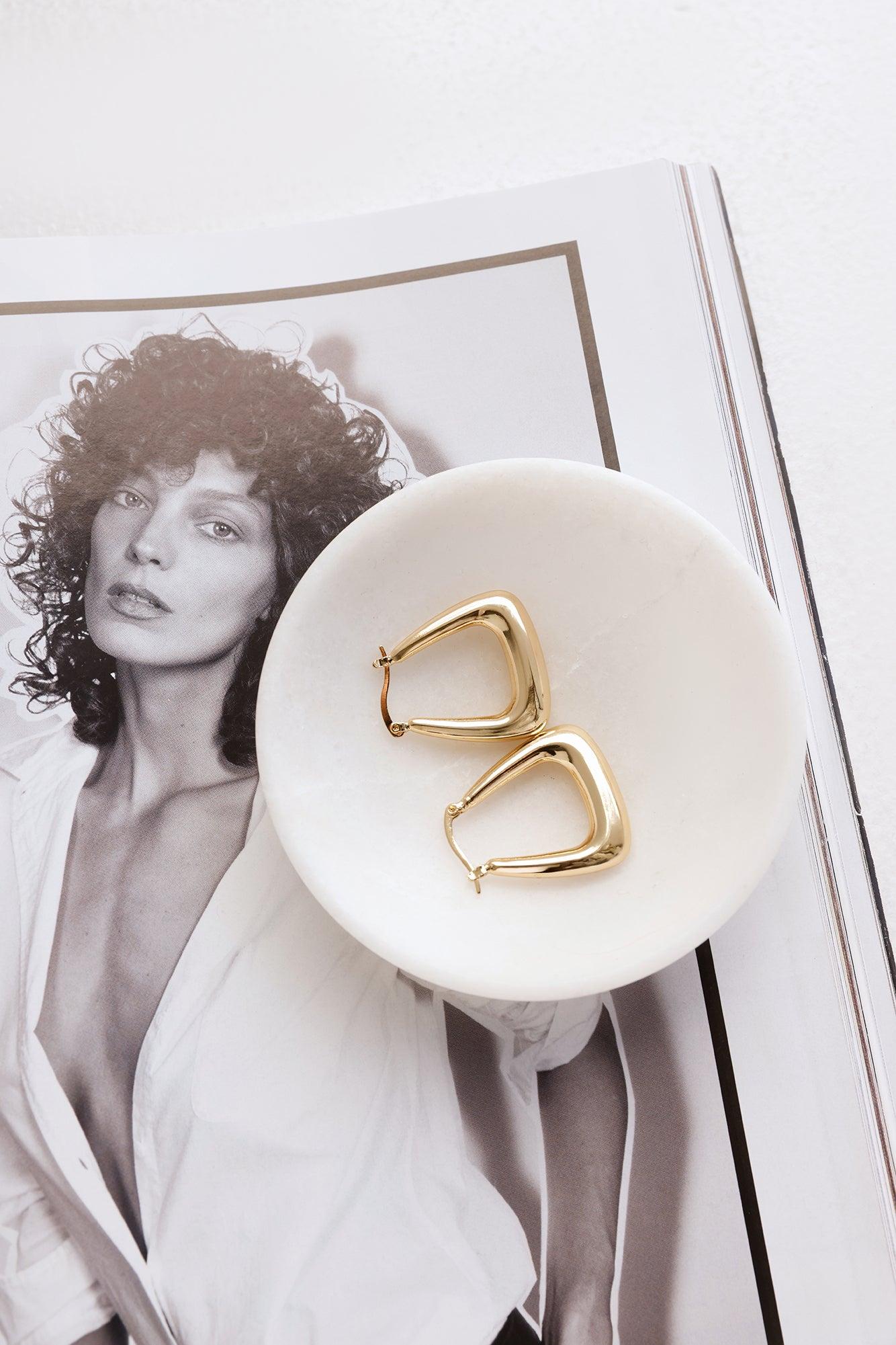 Luna Eve Earrings Gold Product Image