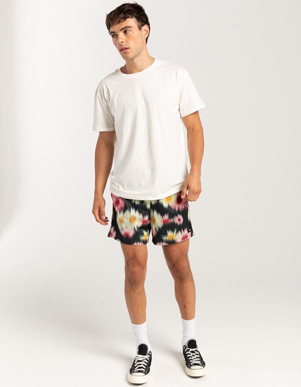 RSQ Mens 6" Mesh Shorts - PINK COMBO Product Image