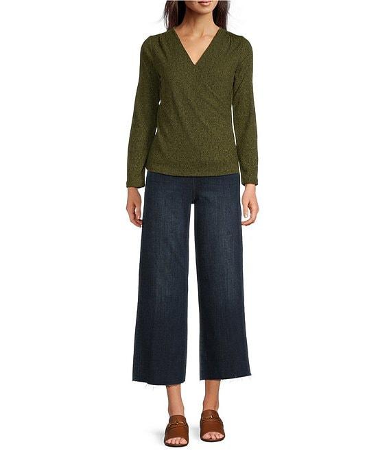 Liverpool Los Angeles Stride High Rise Wide Leg Cropped Jeans Product Image