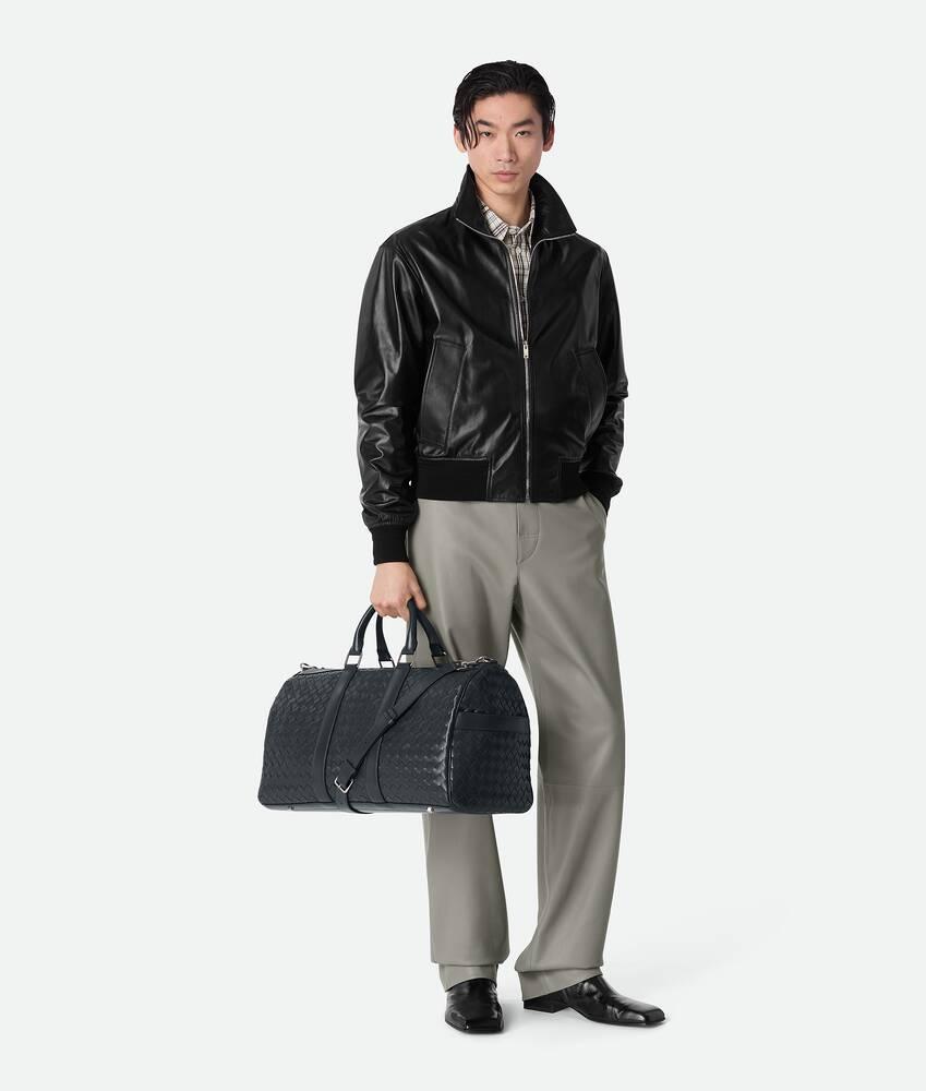 Men's Intrecciato Duffle in Ardoise Product Image