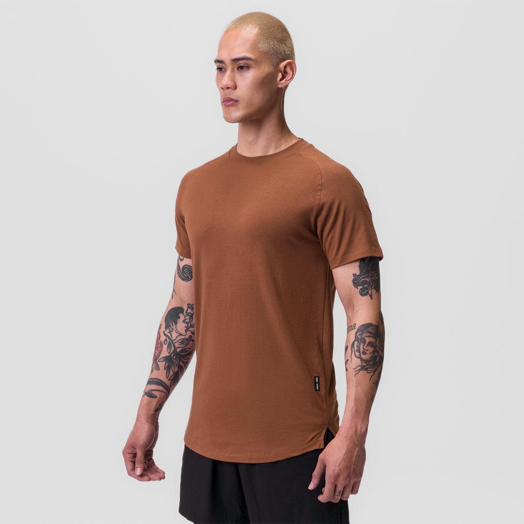 0767. Supima® Established Tee - Rust Product Image