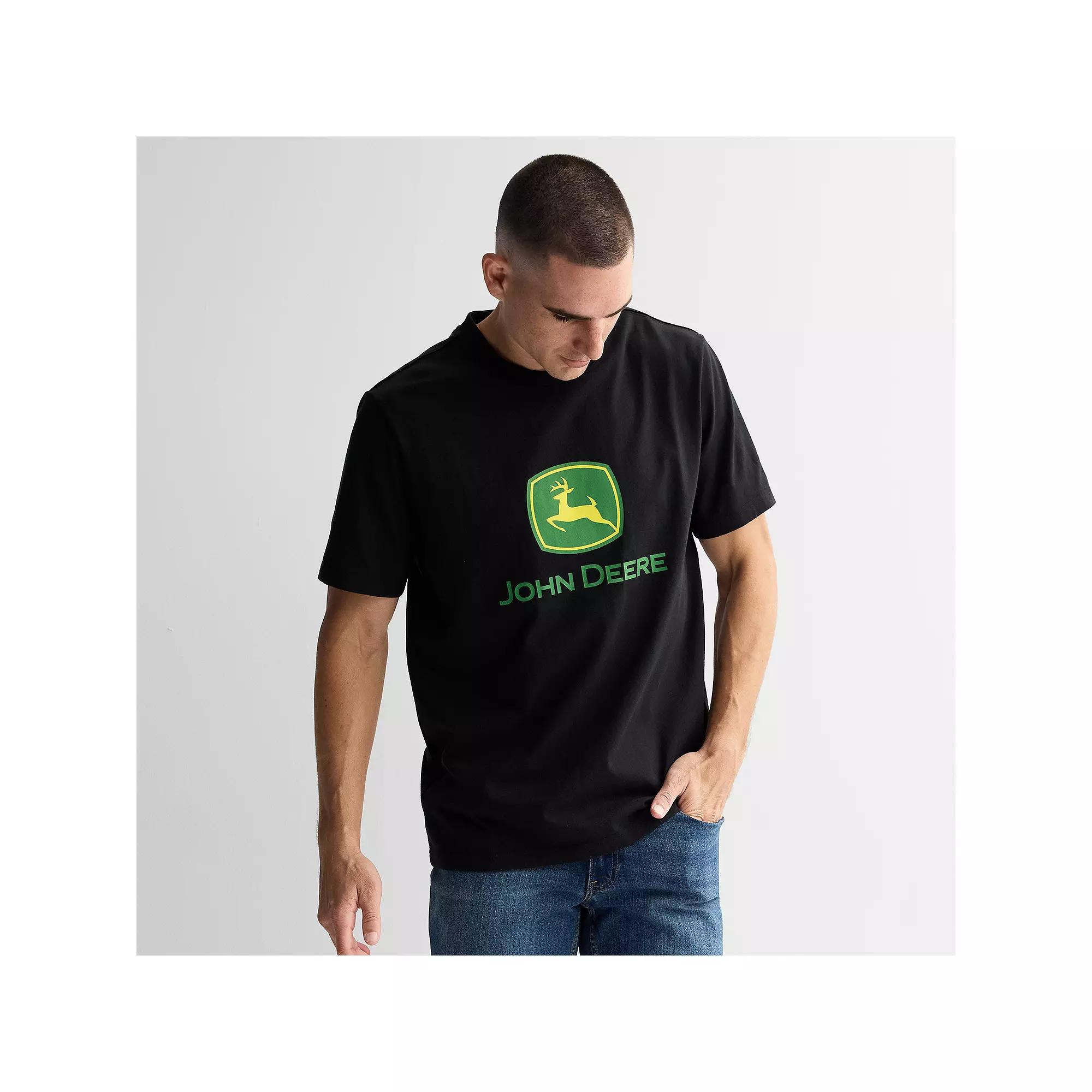 Men's John Deere Graphic Tee, Size: XXL, Black Product Image