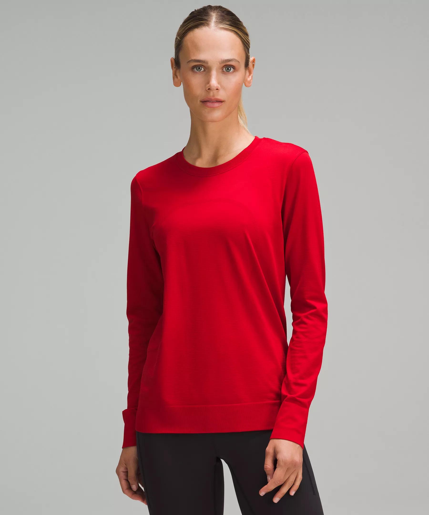 Swiftly Relaxed Long-Sleeve Shirt *Hip Length Product Image