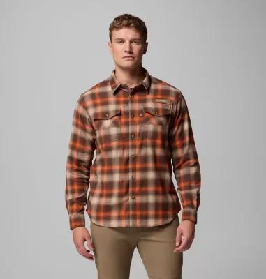 Columbia Mens PHG Roughtail Stretch Flannel Long Sleeve Shirt- Product Image