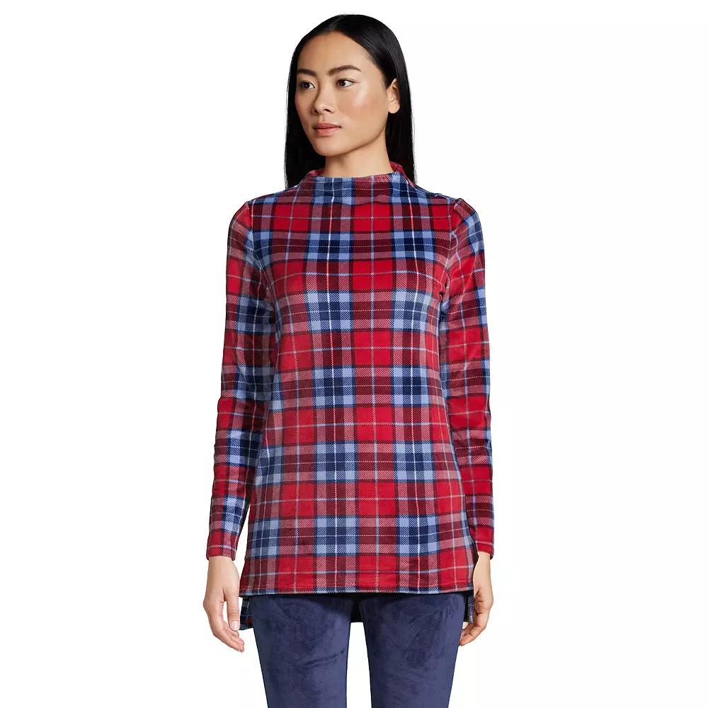 Women's Lands' End Cozy Long Sleeve Pajama Top & Pajama Leggings Set,  Product Image