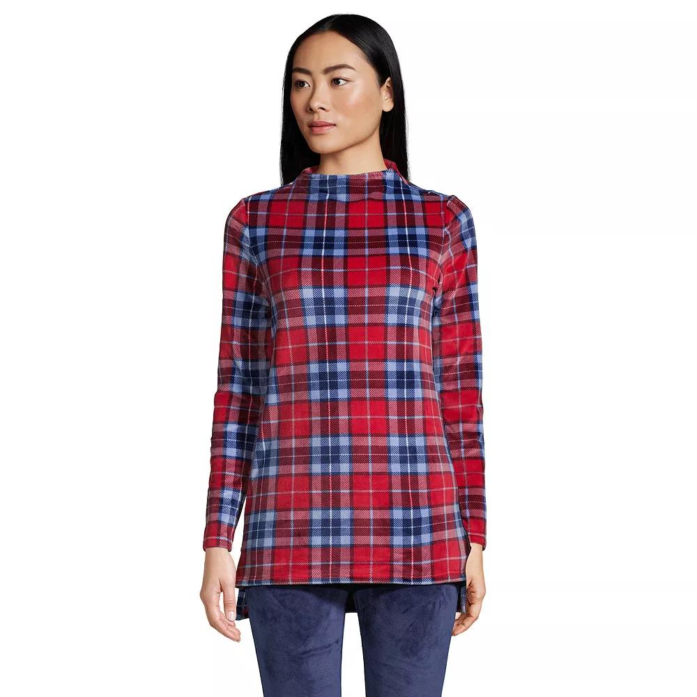 Women's Lands' End Cozy Long Sleeve Pajama Top & Pajama Leggings Set,  Product Image