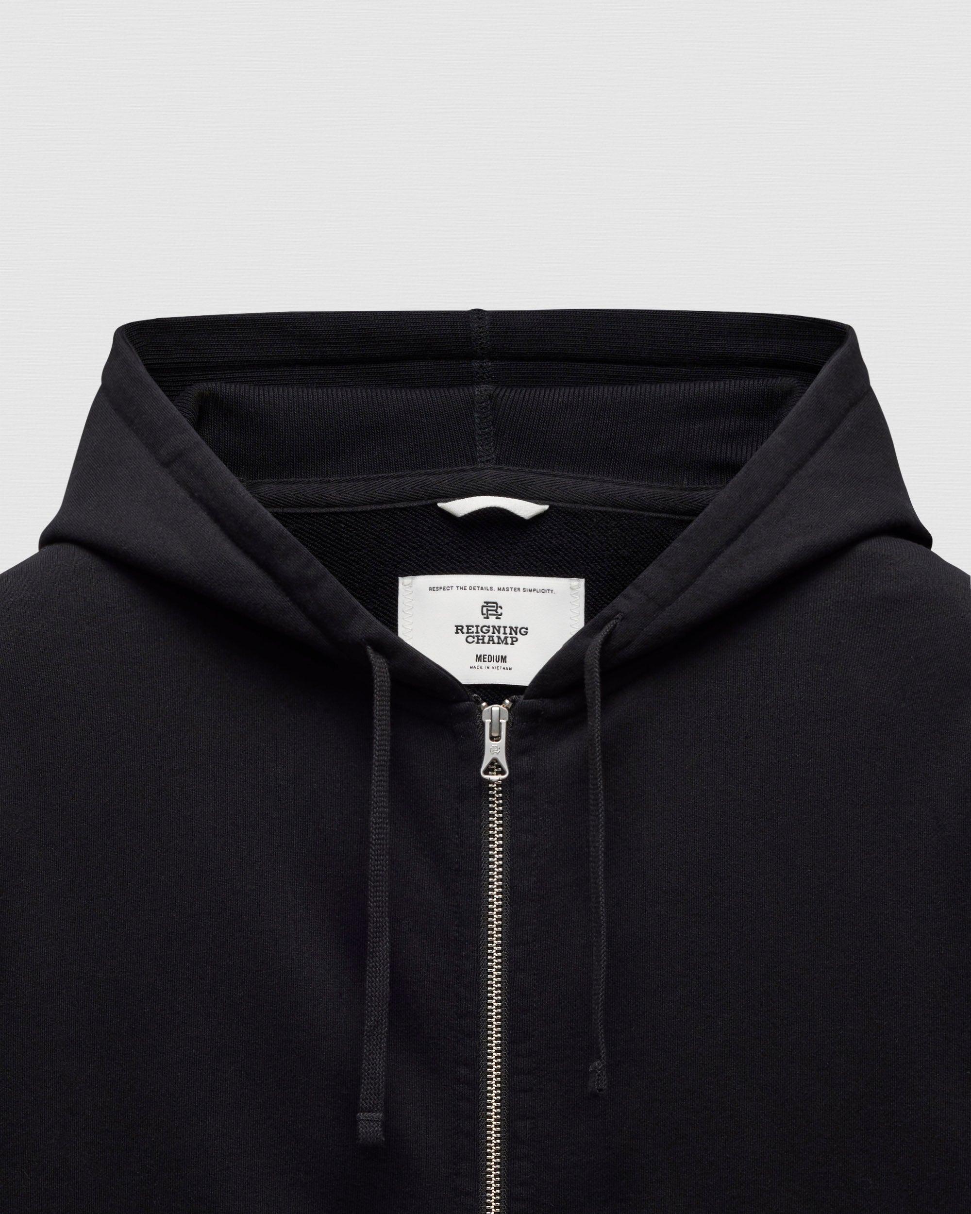 Midweight Terry Standard Zip Hoodie Male Product Image