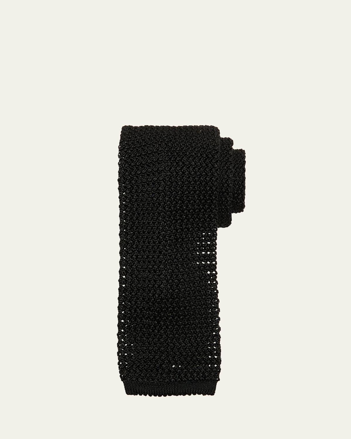 Mens Silk Knit Tie Product Image