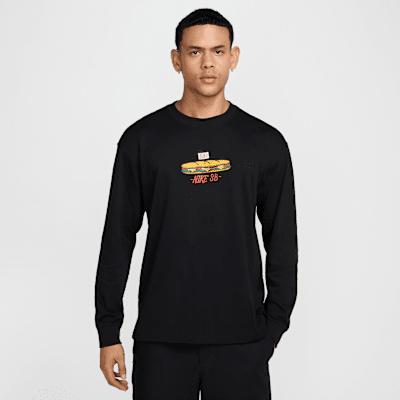 Mens Nike SB Long-Sleeved Max90 Skate T-Shirt | HJ0806-010 Product Image