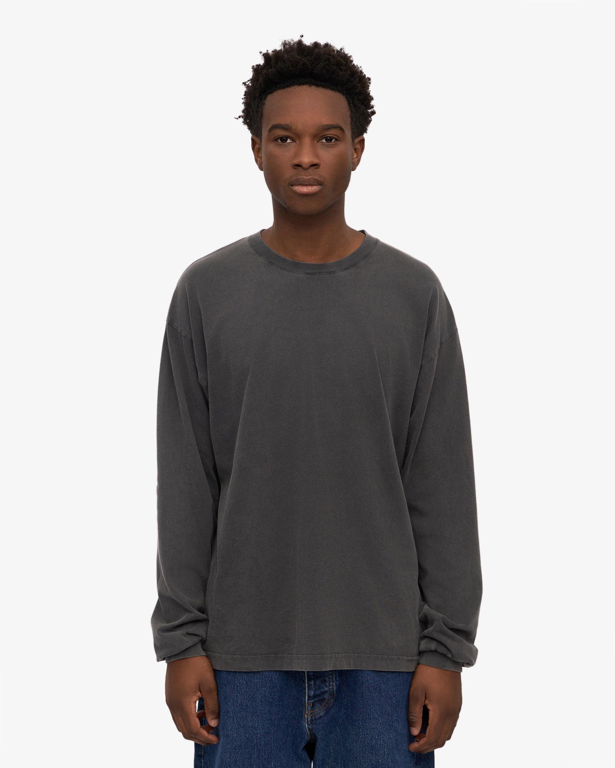 Oversized Organic LS T-Shirt - Midnight Forest Product Image