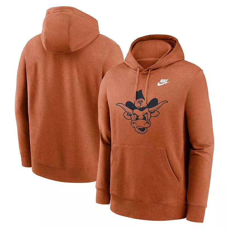 Men's Nike Heather Gray Oklahoma Sooners Legacy Logo Club Fleece Pullover Hoodie,  Product Image