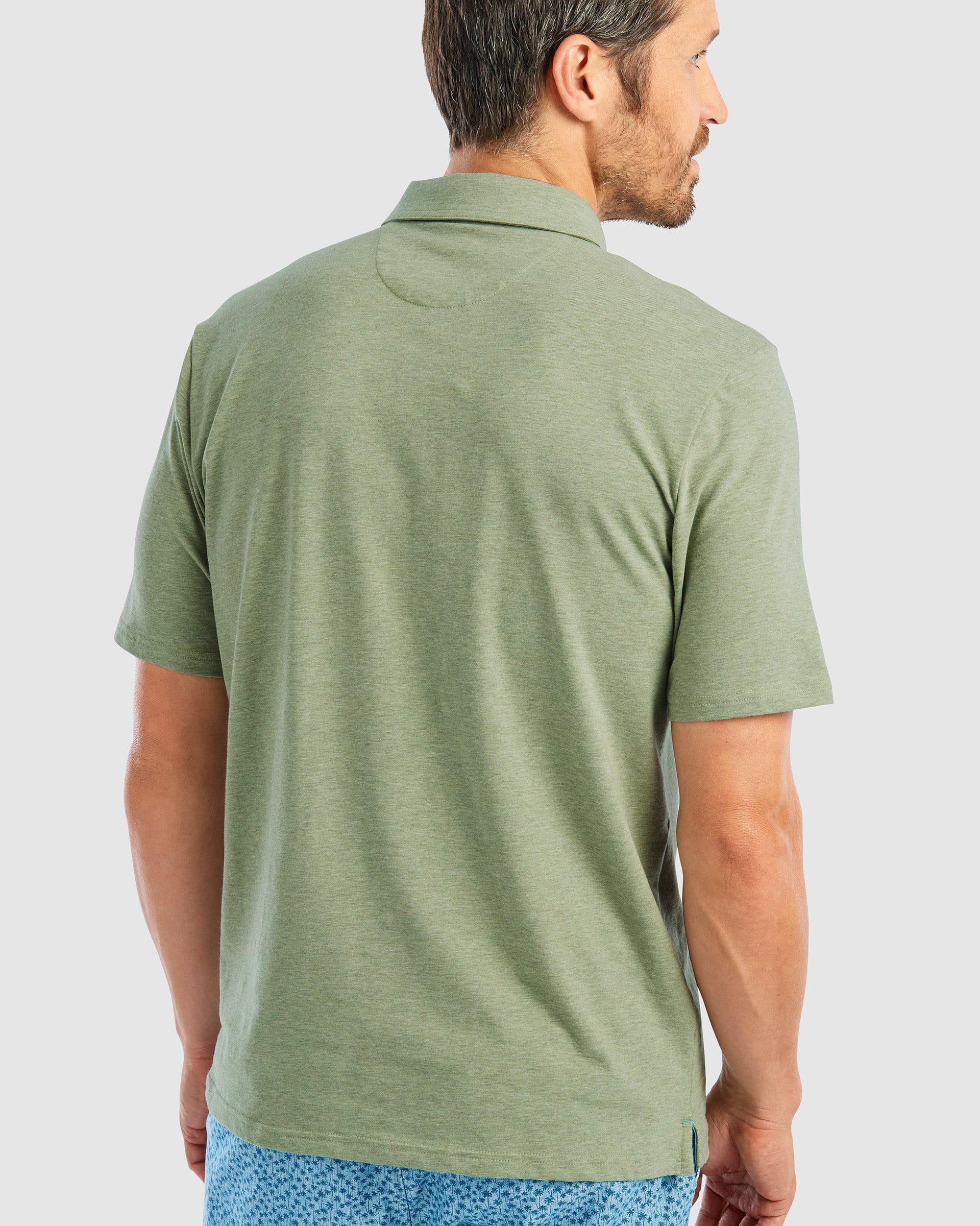 GS- TEST -  Heathered Original Polo Product Image