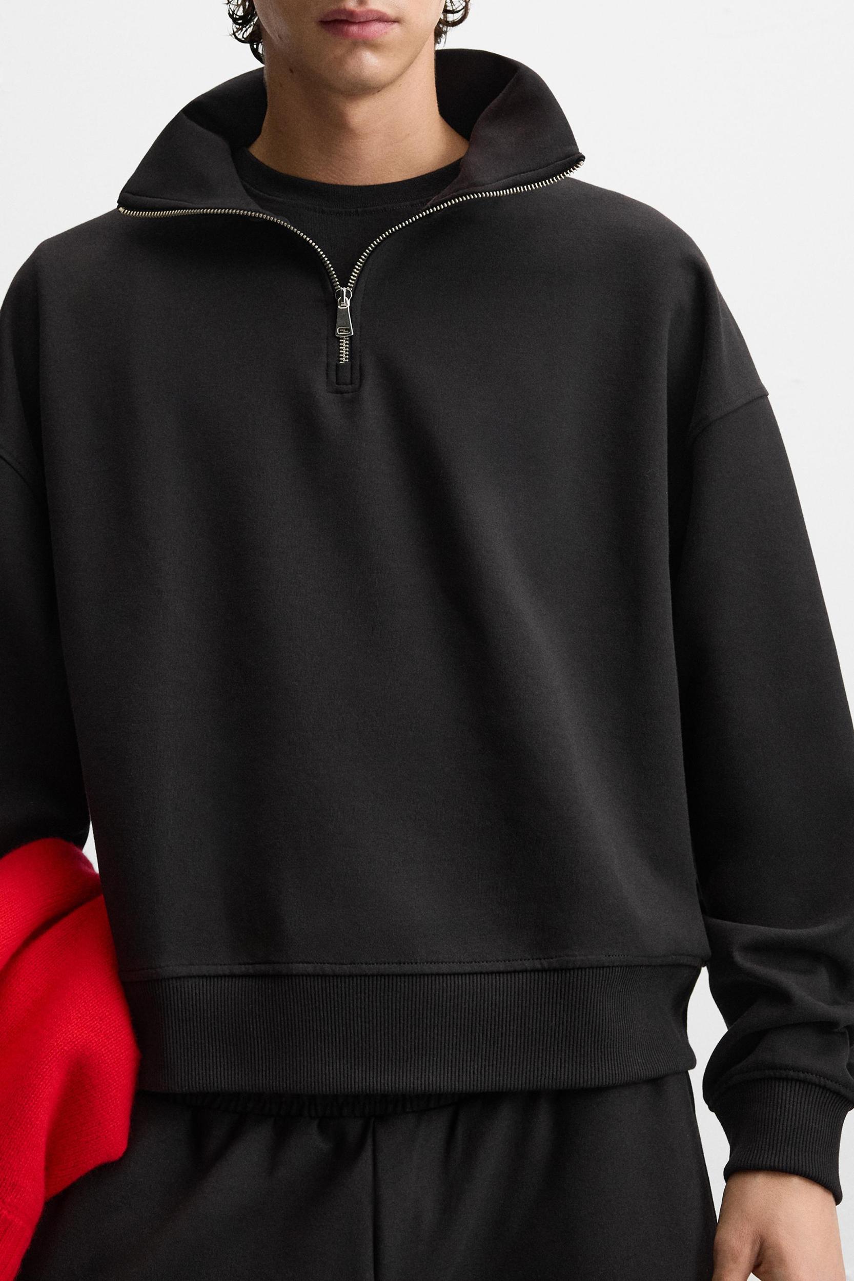 TECHNICAL QUARTER-ZIP SWEATSHIRT Product Image