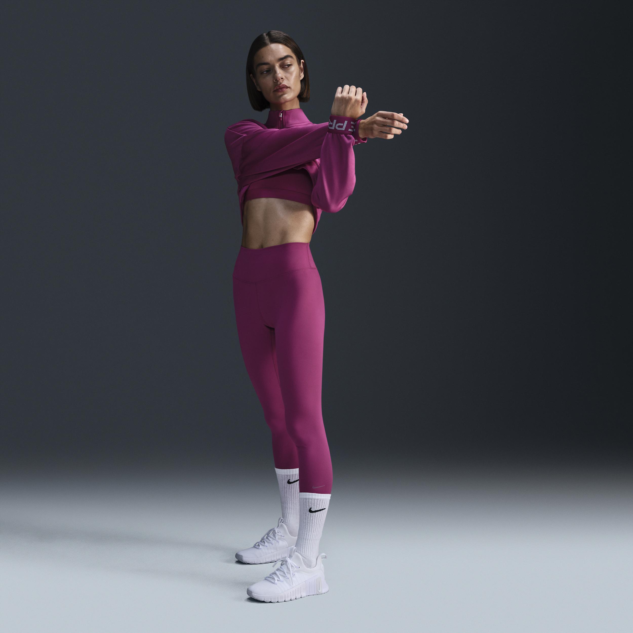 Nike One Women's High-Waisted Full-Length Leggings Product Image