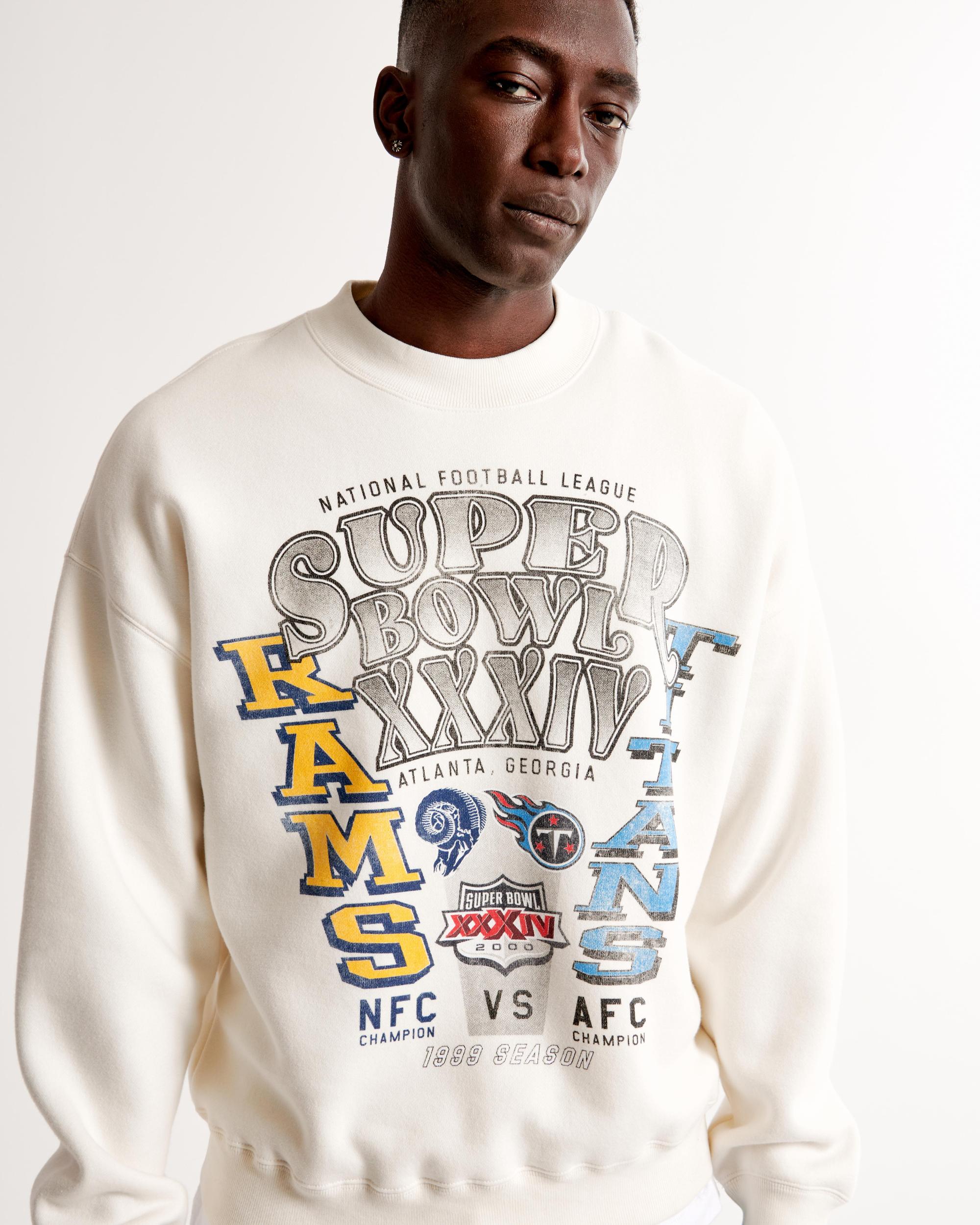 New England Patriots Graphic Crew Sweatshirt Product Image