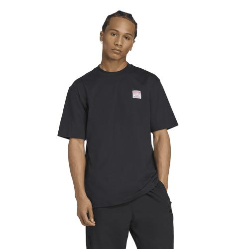 adidas Mens adidas Originals Wabash Loose T-Shirt - Mens Black/Black Product Image