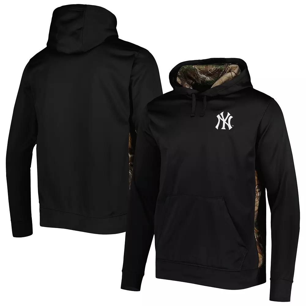 Men's Dunbrooke Black/Camo New York Yankees Ranger Pullover Hoodie,  Product Image