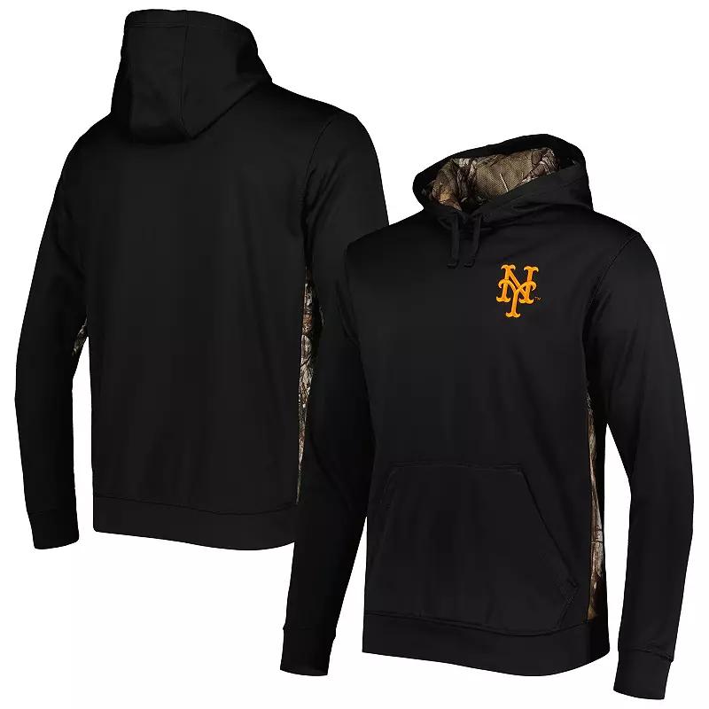 Men's Dunbrooke Black/Camo New York Mets Ranger Pullover Hoodie,  Product Image