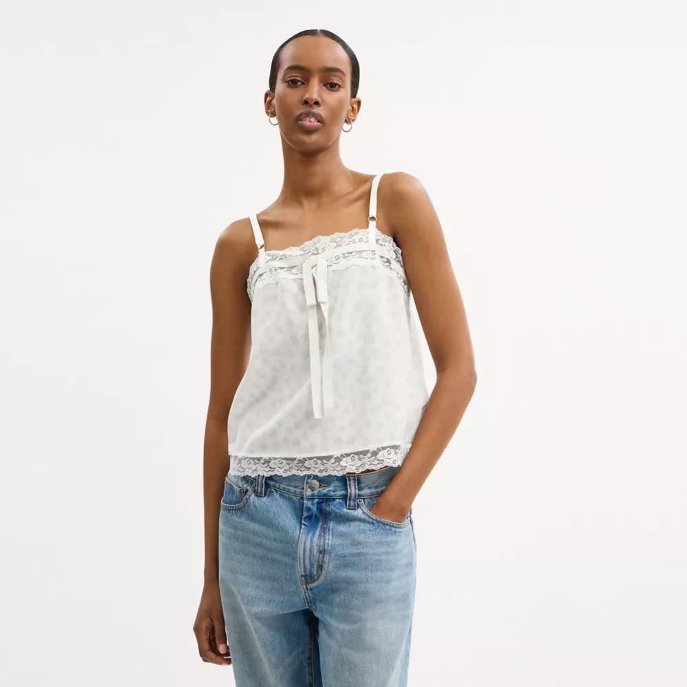 Floral Silk Top Product Image