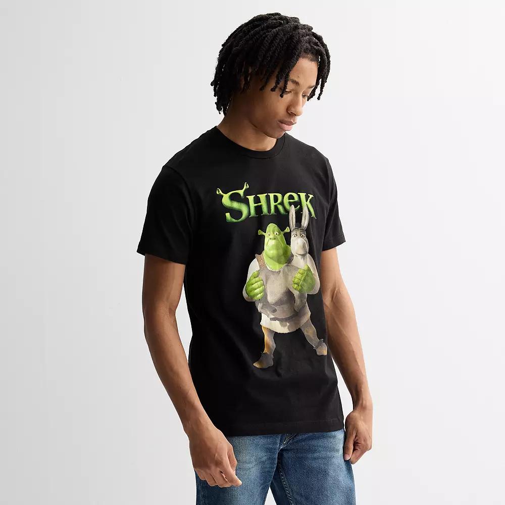 Men's Shrek & Donkey Short Sleeve Tee,  Product Image