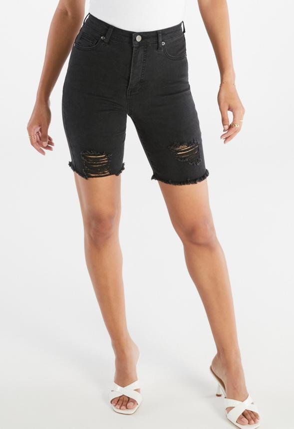 JustFab Margaux Platform Loafer Pump Womens Black/ White Size 8.5 Product Image