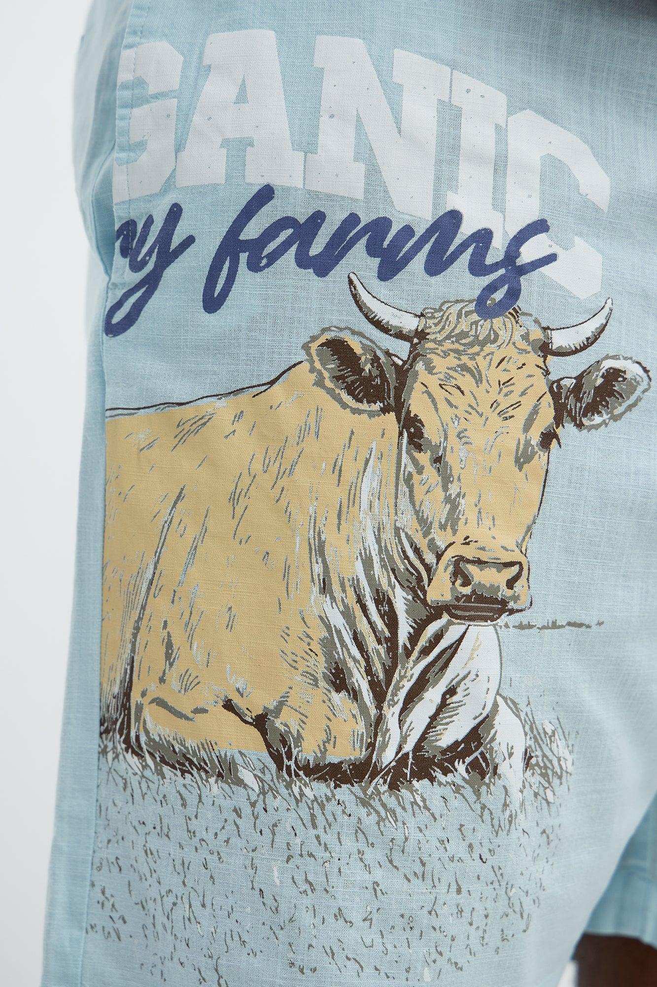 Groves Relaxed Drawstring Shorts - Light Blue Male Product Image