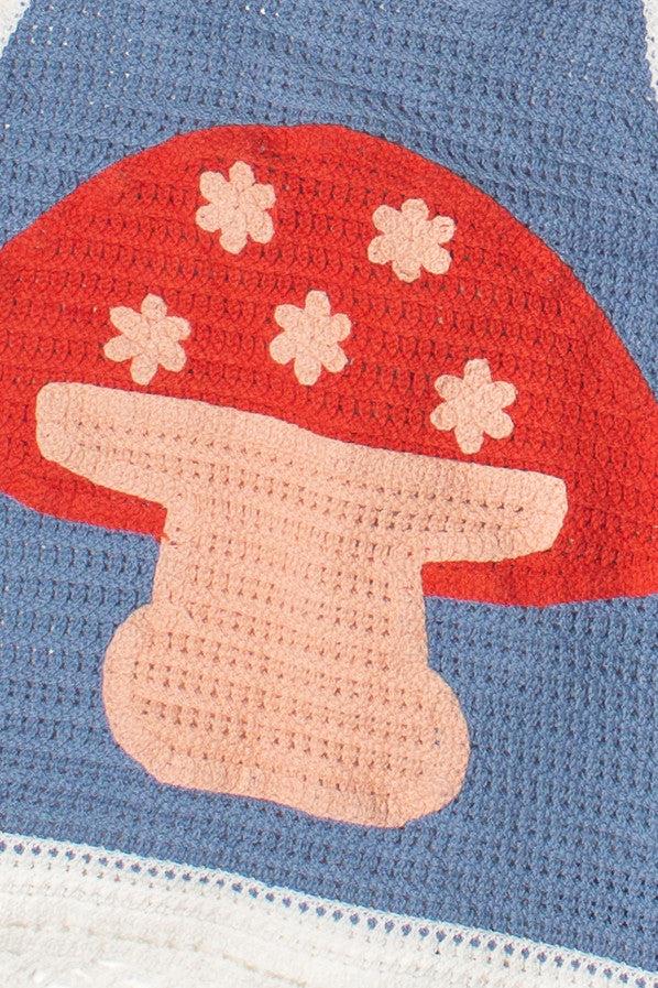 Crochet Mushroom Halter Top Product Image