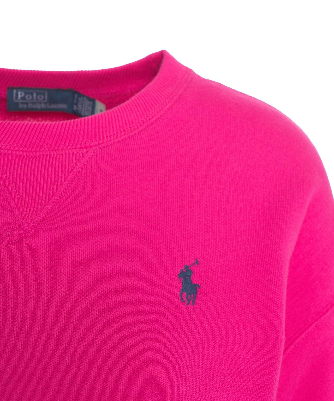 Sweatshirt with logo embroidery Product Image