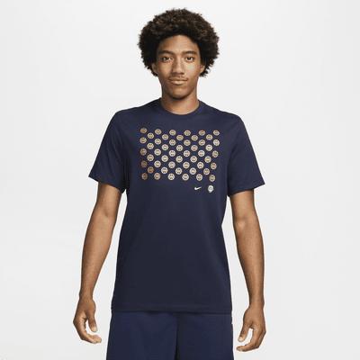 Nike Mens Nike USA Olympics 24 Team Short Sleeve T-Shirt - Mens Navy/Navy Product Image