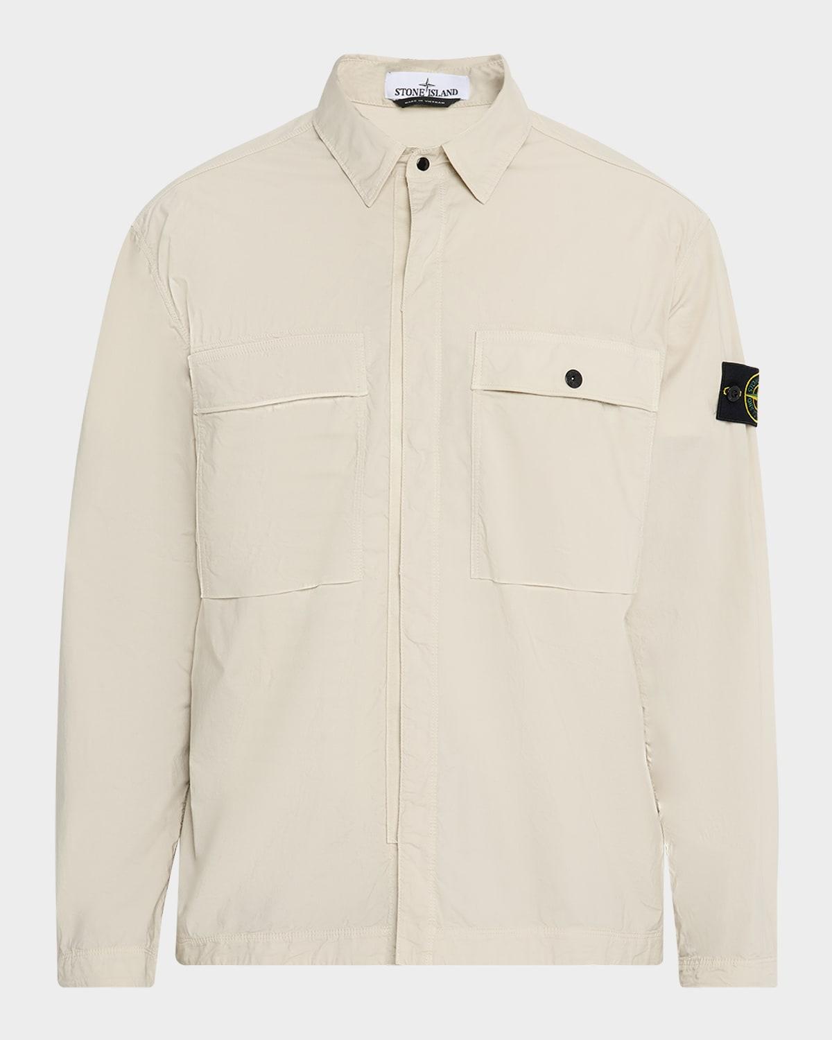 Men's Stretch Cotton Tela Overshirt Product Image