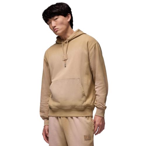 Jordan Mens Jordan Flight Wash Fleece Pullover - Mens Desert Camo/Desert Camo Product Image