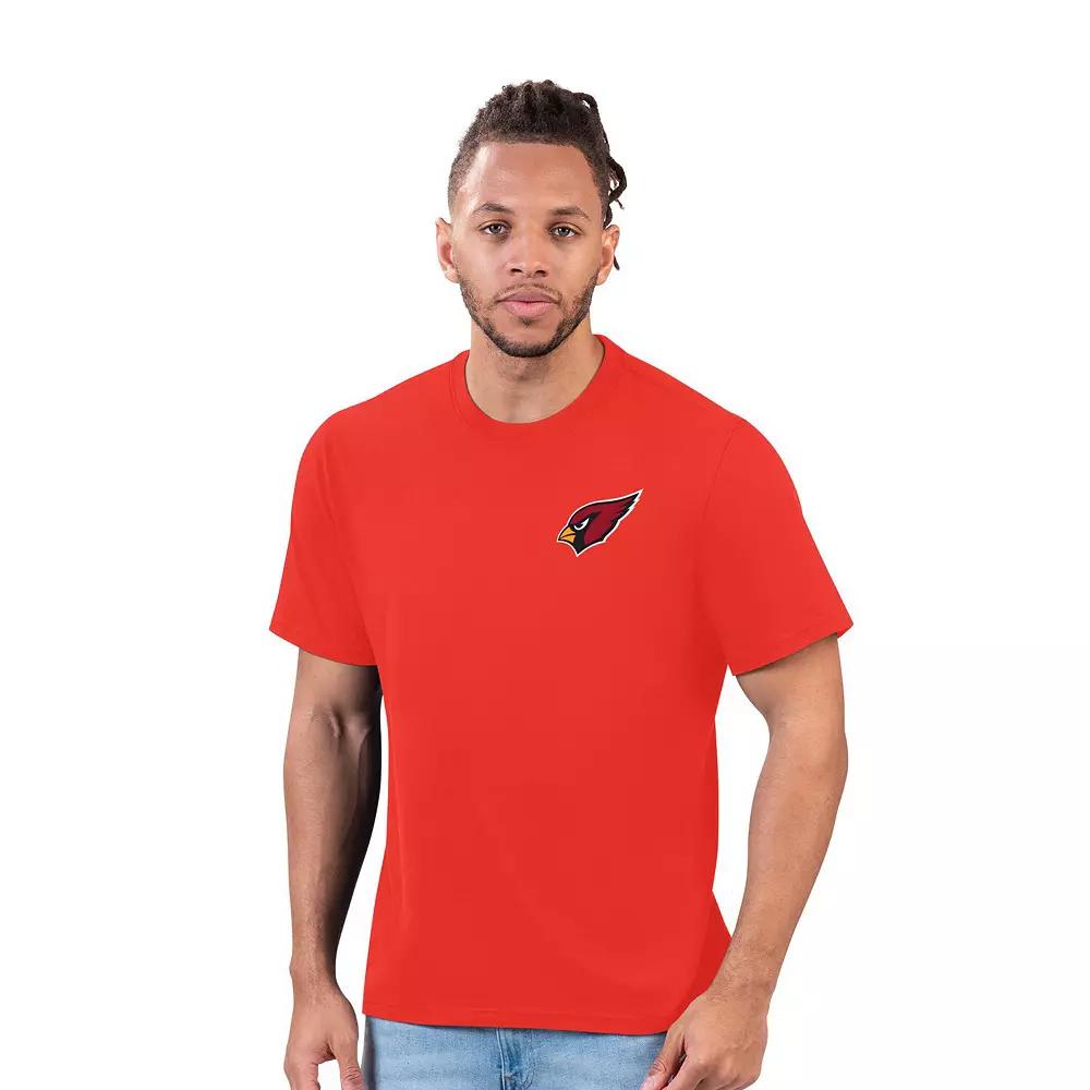 Men's Margaritaville Red Arizona Cardinals Gametime T-Shirt,  Product Image