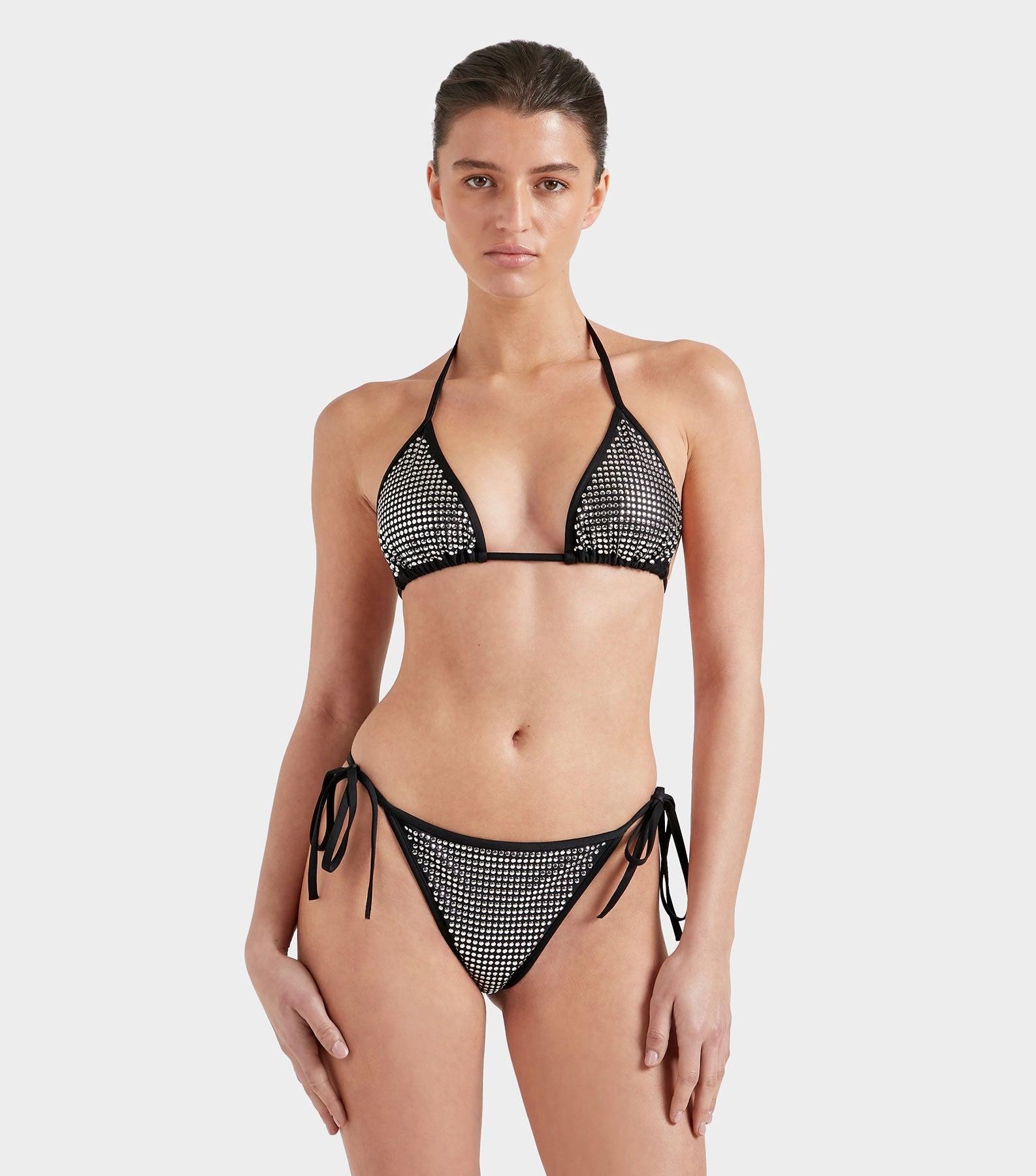 Monica Lava Bikini - Black/Silver Product Image
