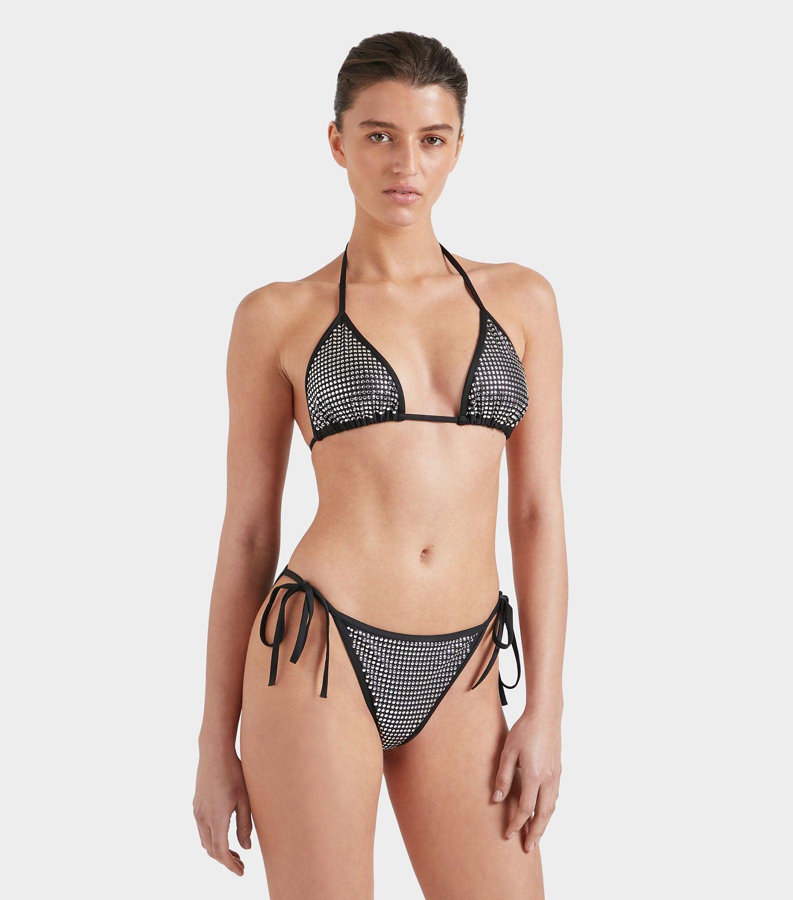 Monica Lava Bikini - Black/Silver Product Image