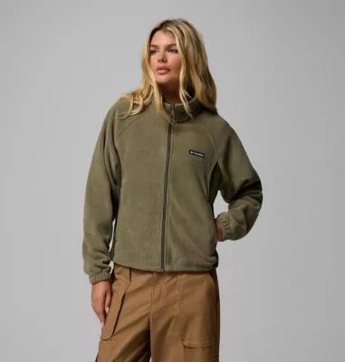 Columbia Womens Benton Springs Relaxed Full Zip Fleece Jacket- Product Image