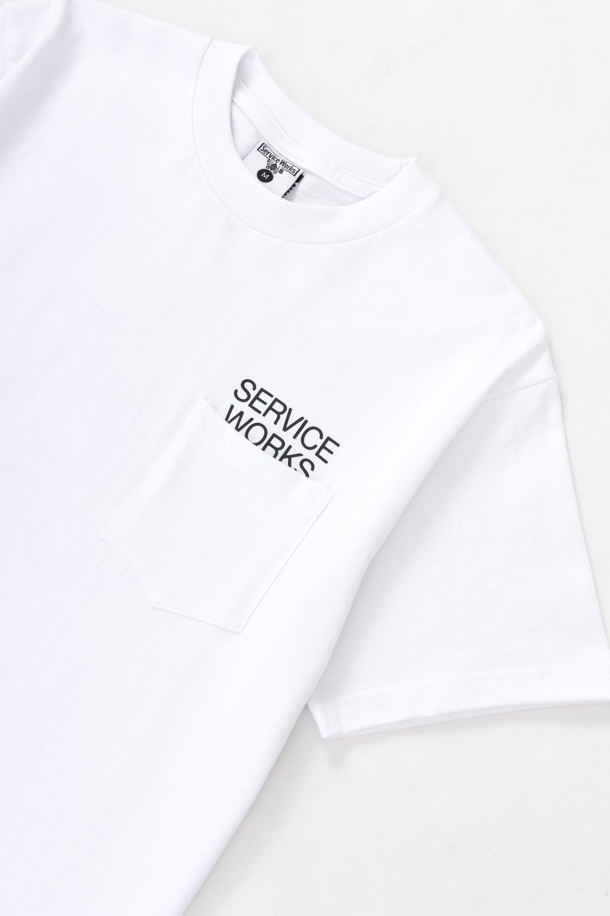 Service Works - Nourish Tee - White Product Image