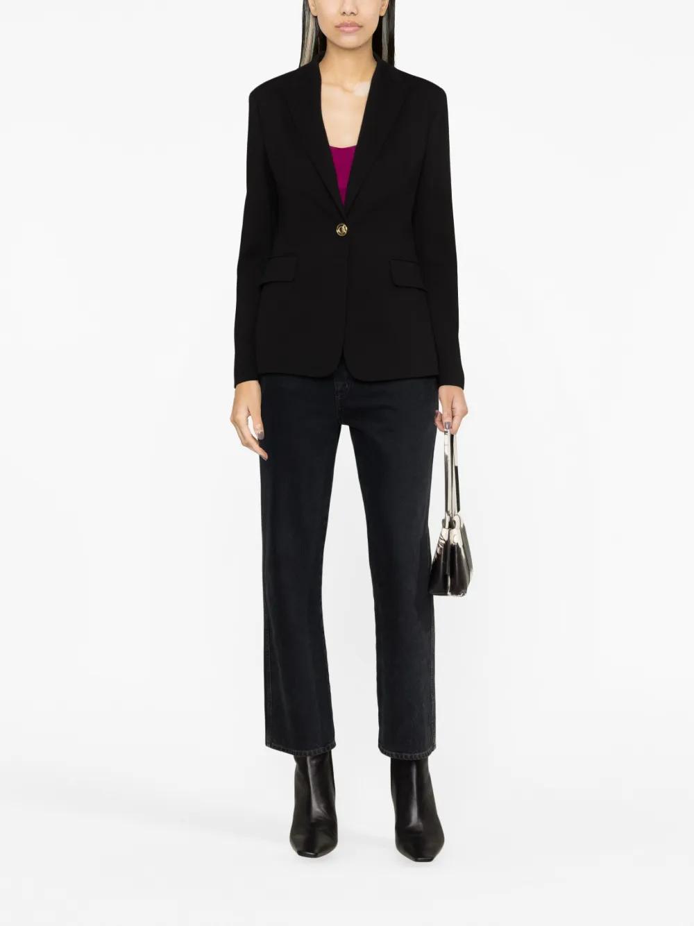 single-breasted button blazer Product Image